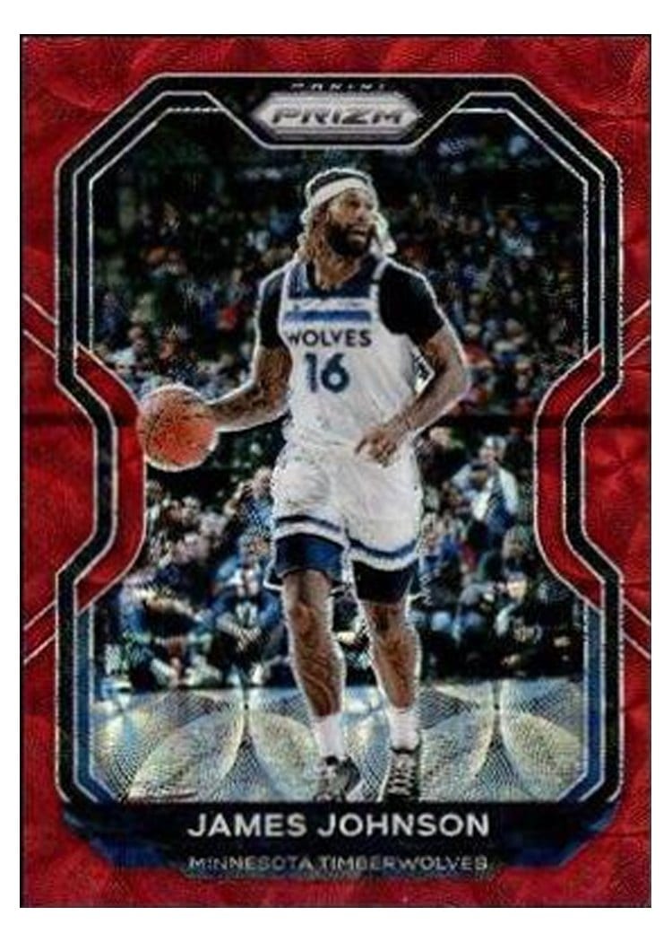 2020-21 Panini Prizm Base Set James Johnson #247 card