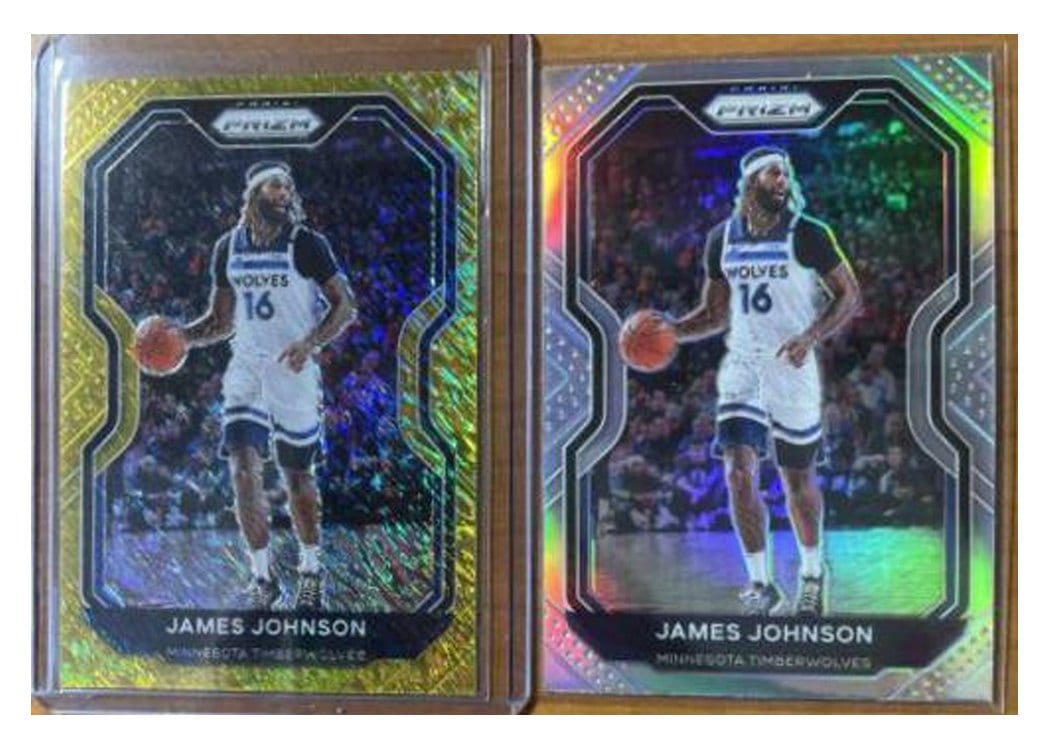2020-21 Panini Prizm Base Set James Johnson #247 card