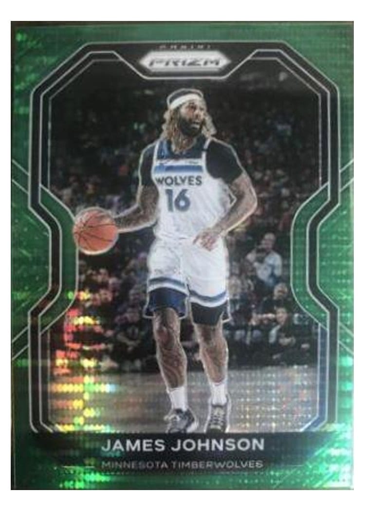 2020-21 Panini Prizm Base Set James Johnson #247 card