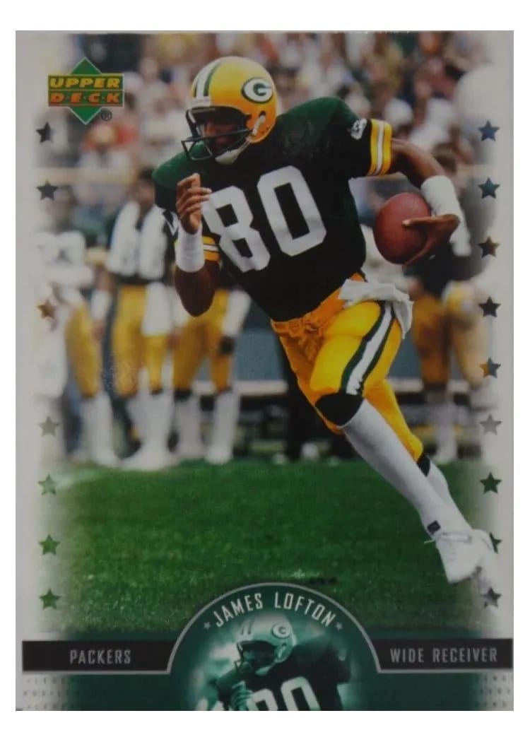 2005 Upper Deck Legends James Lofton #49 card