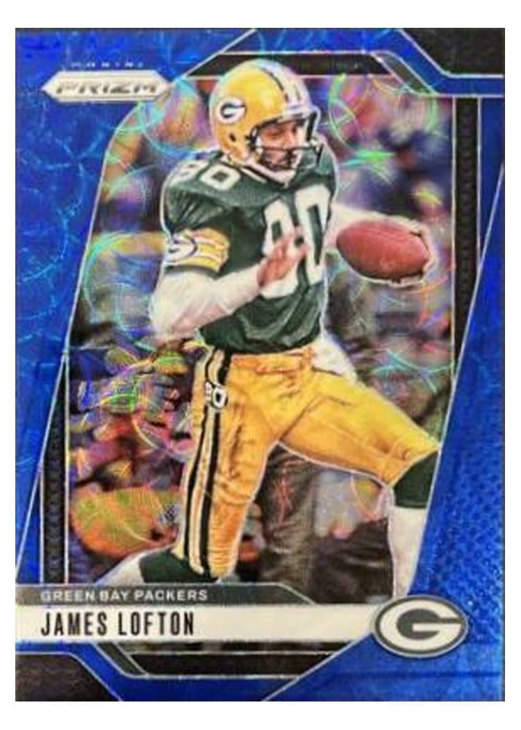 2024 Panini Prizm Base Set James Lofton Choice Blue #109 card
