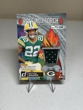 2025 Donruss Passing the Torch Jerseys James Lofton / Matthew Golden #PTJ-CAR card