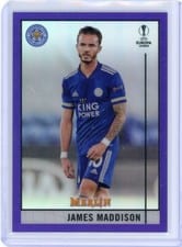 2020 Topps Merlin Chrome UEFA Champions League James Maddison #78 card