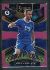 2022 Panini Select Premier League Equalizers James Maddison #20 card