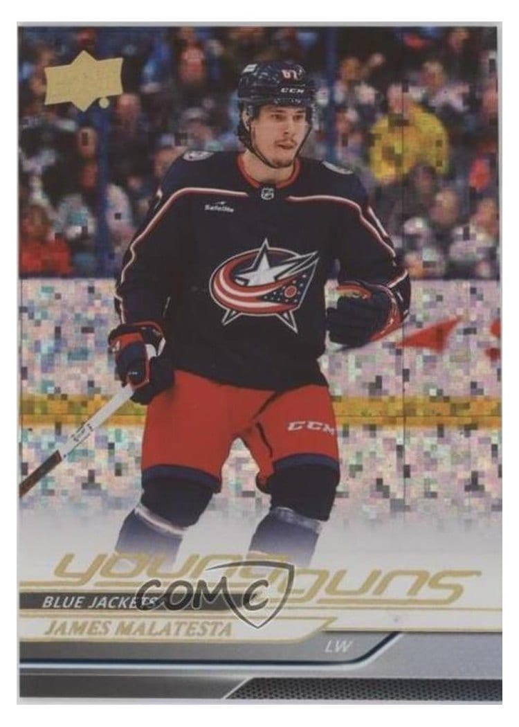 2024-25 Upper Deck Base Set James Malatesta #219 card