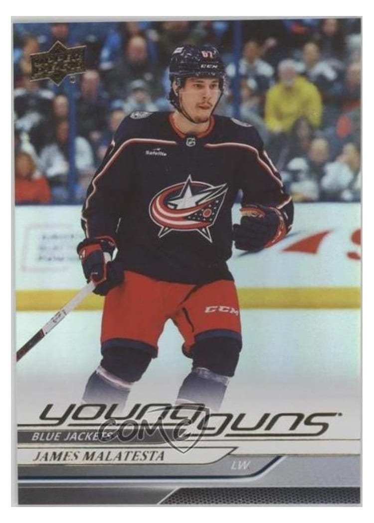 2024-25 Upper Deck Base Set James Malatesta #219 card