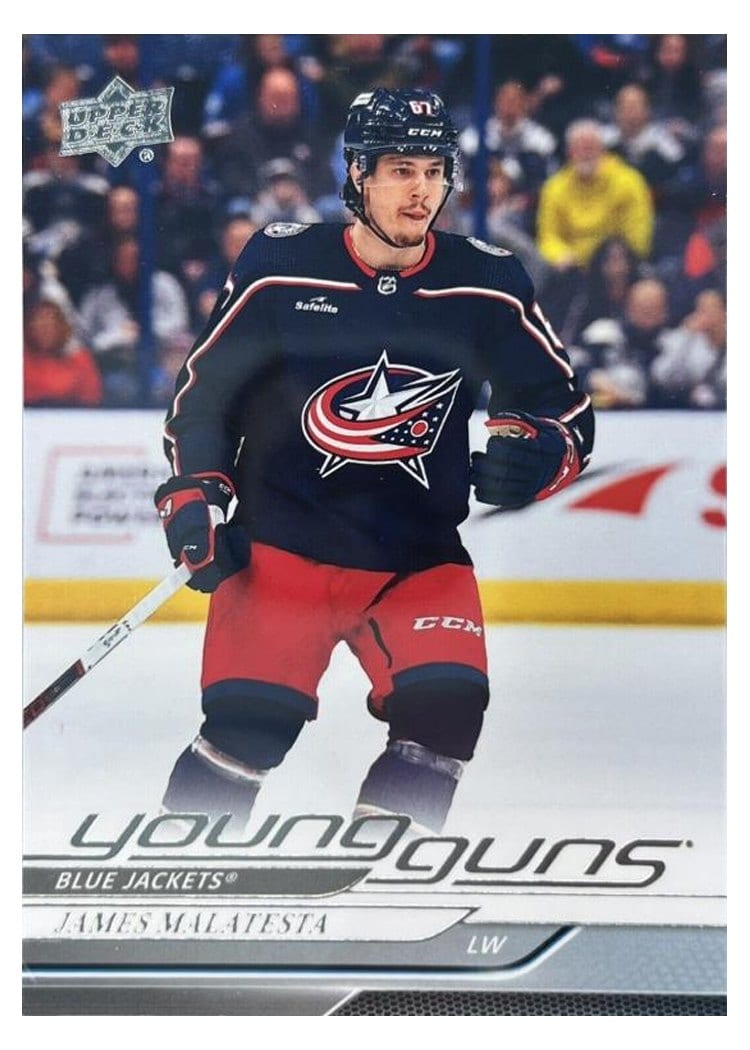 2024-25 Upper Deck Base Set James Malatesta #219 card