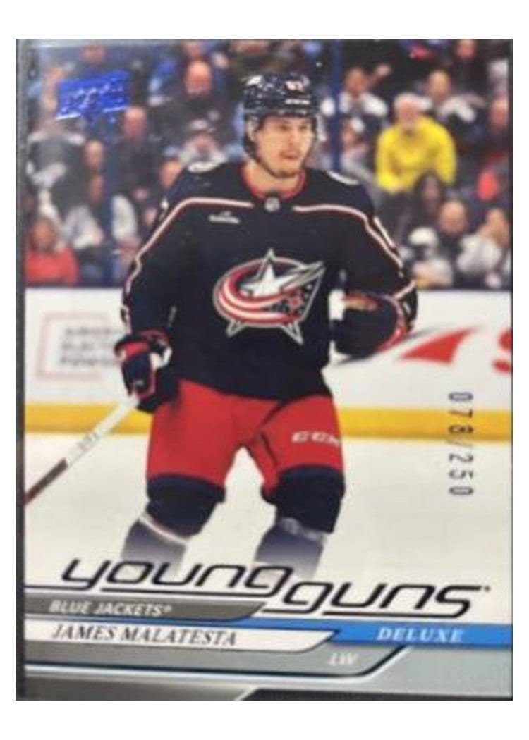 2024-25 Upper Deck Base Set James Malatesta #219 card