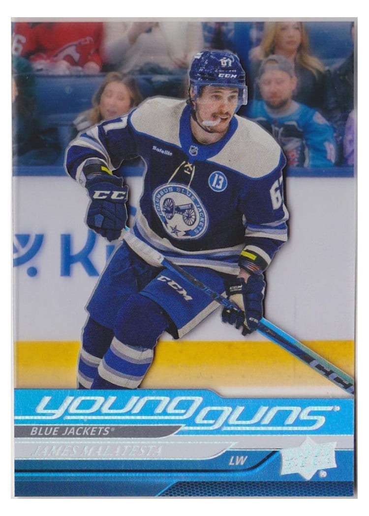 2024-25 Upper Deck Base Set James Malatesta #219 card