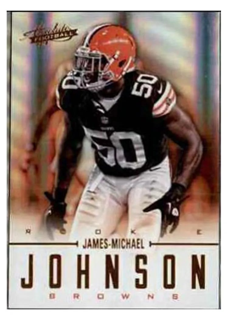 2012 Panini Absolute James-Michael Johnson #143 card