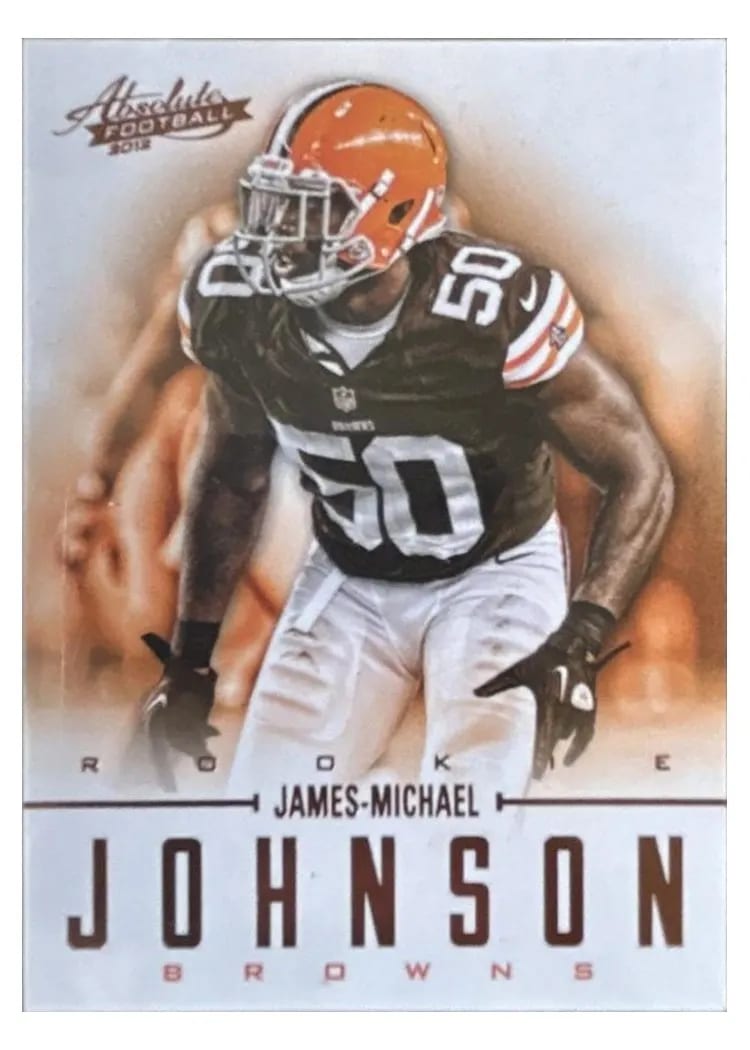 2012 Panini Absolute James-Michael Johnson #143 card