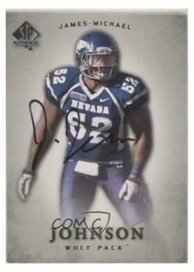 2012 SP Authentic James Michael Johnson #46 card