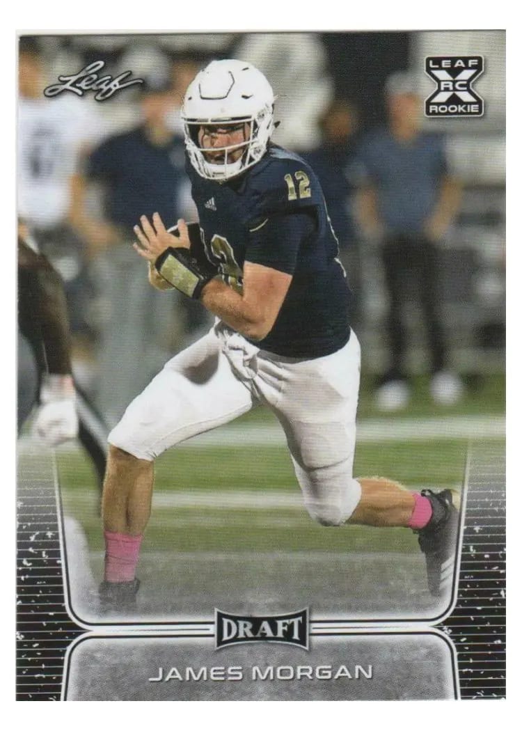 2020 Leaf Draft James Morgan #36 card