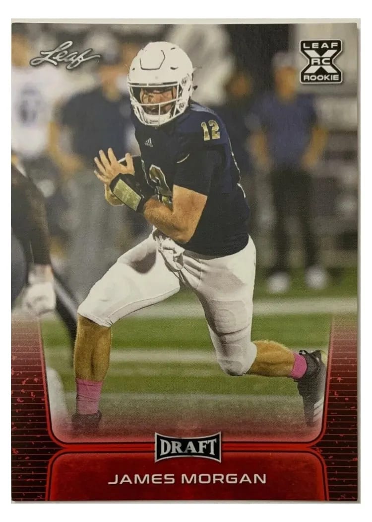 2020 Leaf Draft James Morgan #36 card