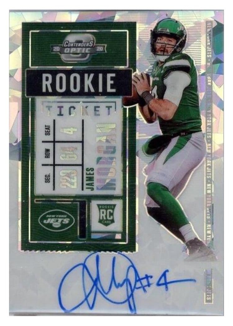 2020 Panini Contenders Optic Base Set James Morgan #138 card