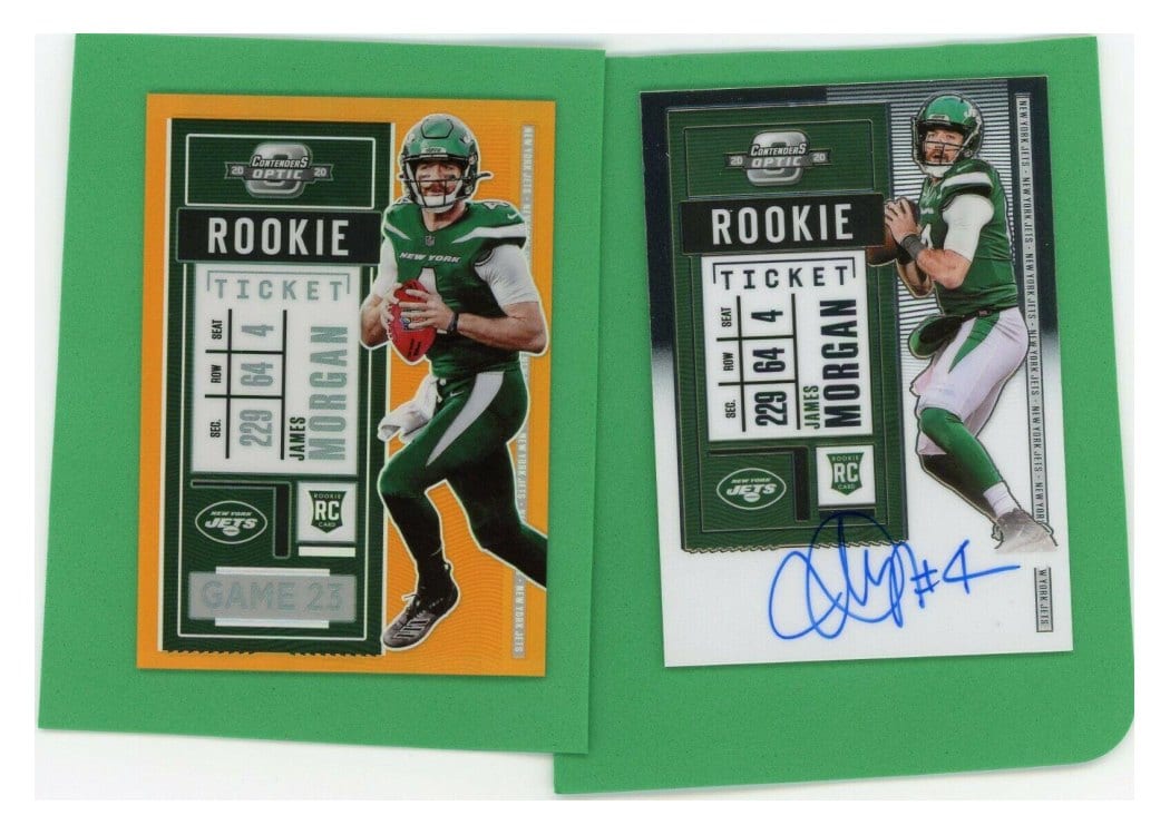 2020 Panini Contenders Optic Base Set James Morgan #138 card