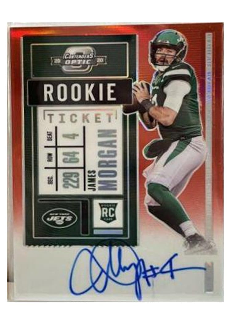 2020 Panini Contenders Optic Base Set James Morgan #138 card