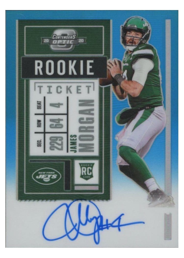 2020 Panini Contenders Optic Base Set James Morgan #138 card
