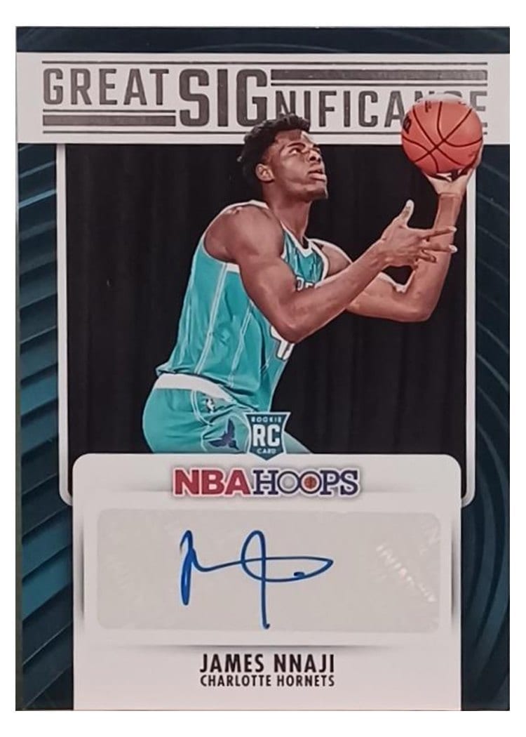 2023-24 Hoops Great SIGnificance James Nnaji #GS-NJI card