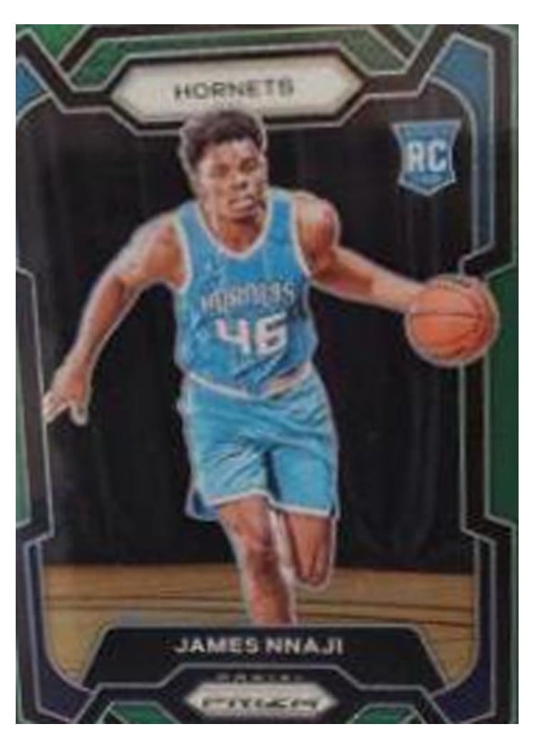 2023-24 Panini Prizm Base Set James Nnaji #159 card