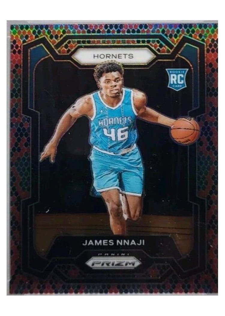 2023-24 Panini Prizm Base Set James Nnaji #159 card