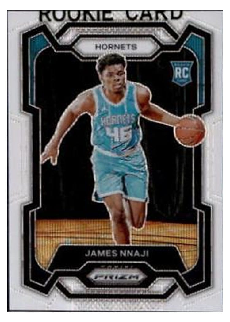 2023-24 Panini Prizm Base Set James Nnaji #159 card