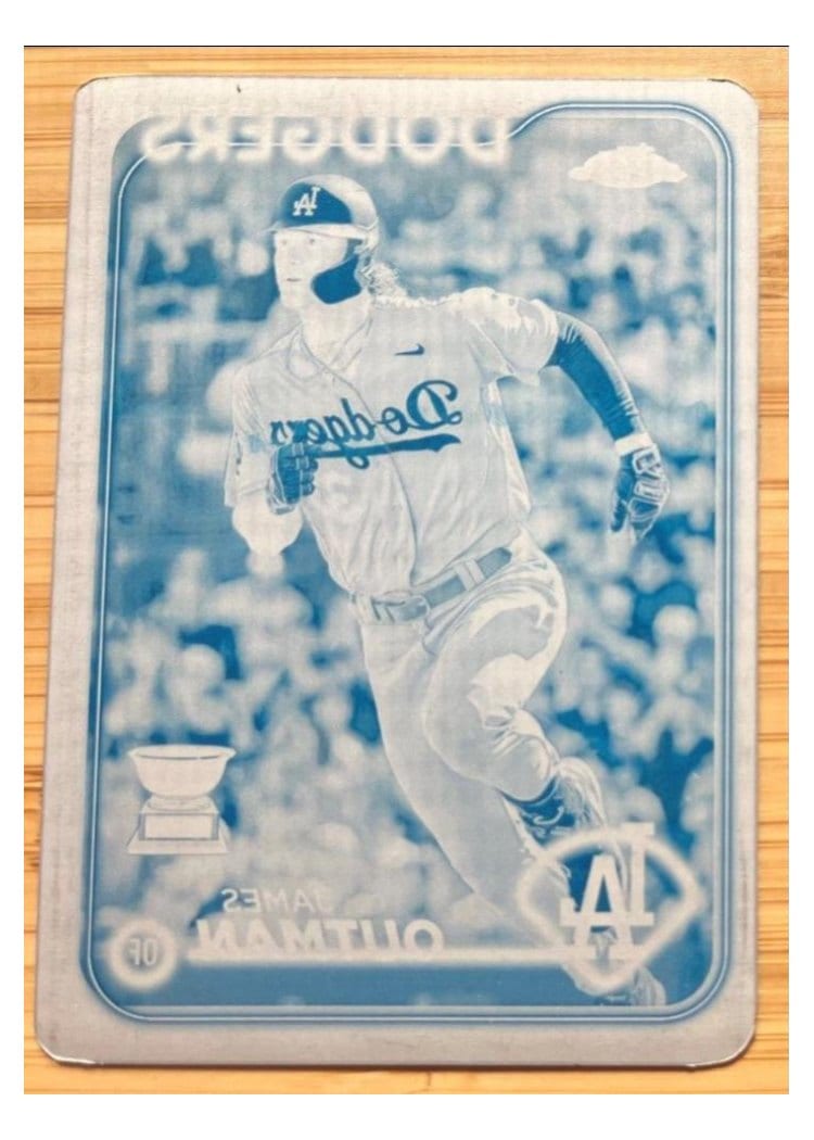 2024 Topps Chrome Base Set James Outman #68 card