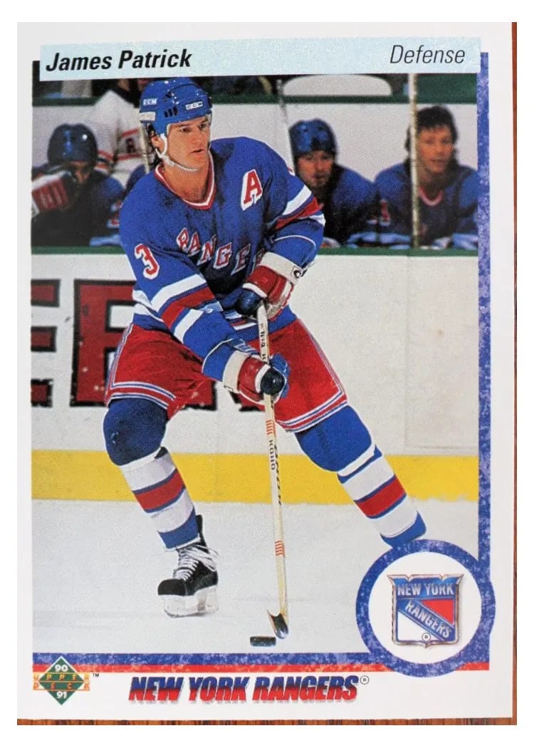 1990 Upper Deck James Patrick #185 card