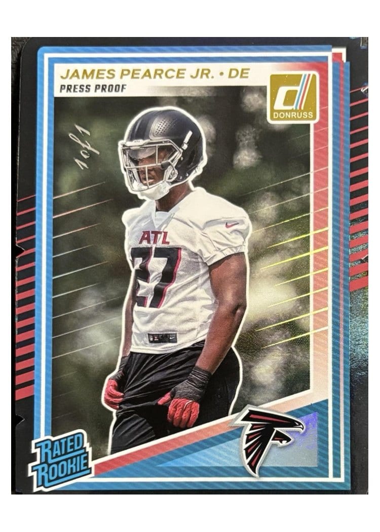 2025 Donruss Base Set James Pearce Jr. #363 card