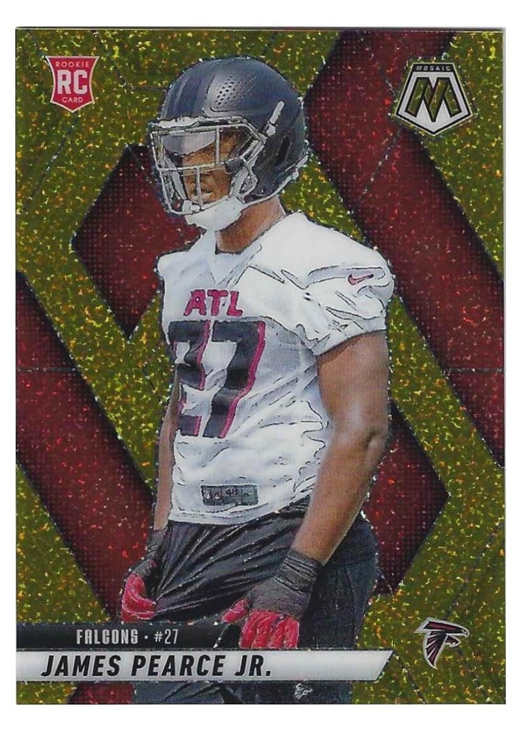 2025 Panini Mosaic Base Set James Pearce Jr. #357 card