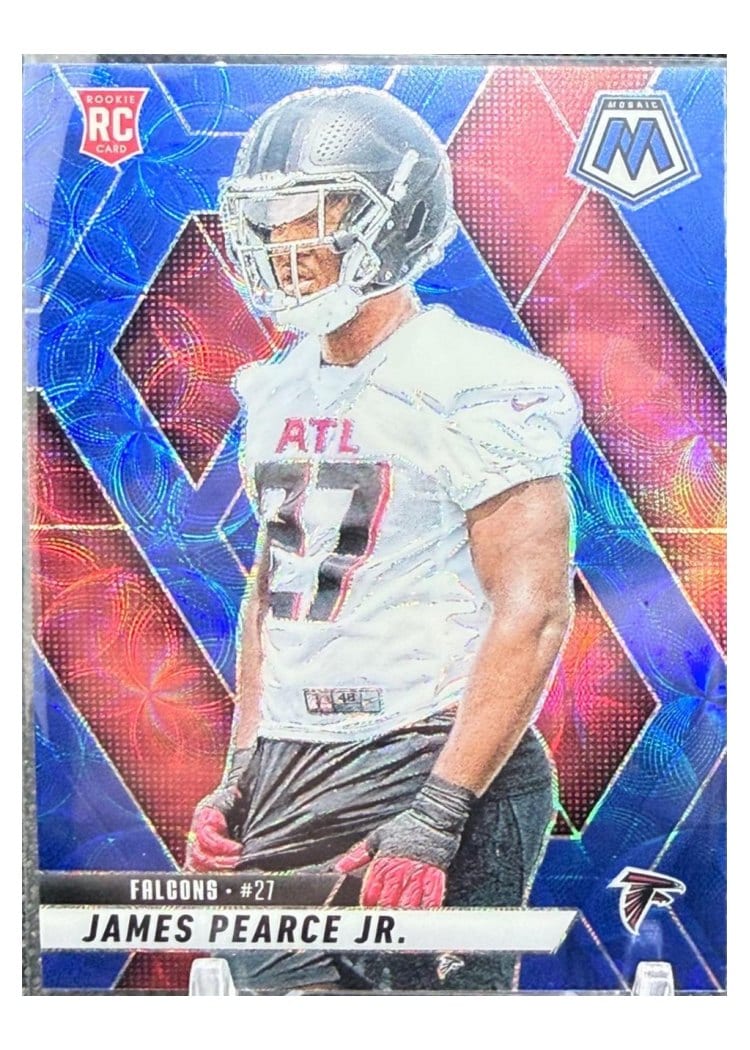 2025 Panini Mosaic Base Set James Pearce Jr. #357 card