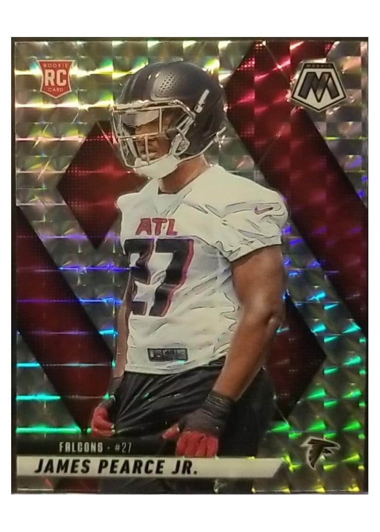2025 Panini Mosaic Base Set James Pearce Jr. #357 card