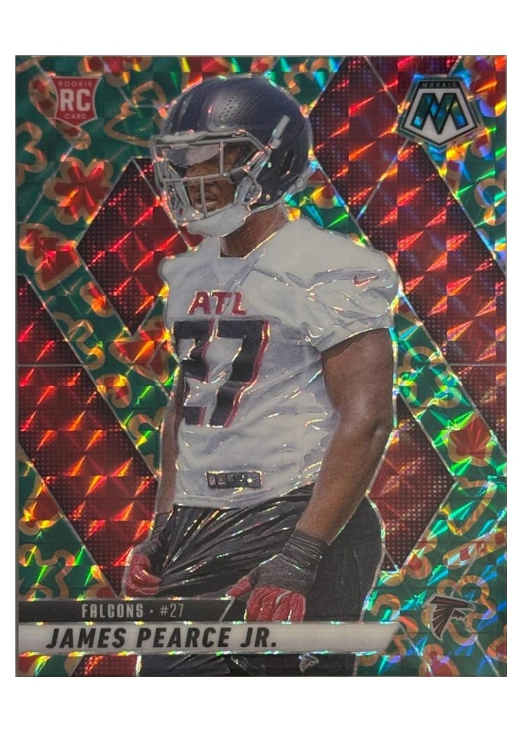 2025 Panini Mosaic Base Set James Pearce Jr. #357 card