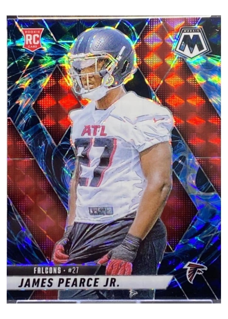 2025 Panini Mosaic Base Set James Pearce Jr. #357 card