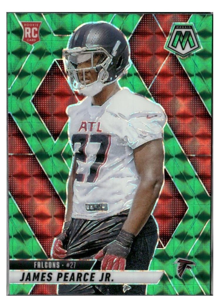 2025 Panini Mosaic Base Set James Pearce Jr. #357 card