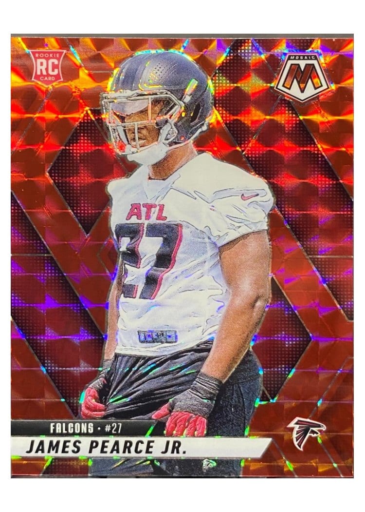 2025 Panini Mosaic Base Set James Pearce Jr. #357 card