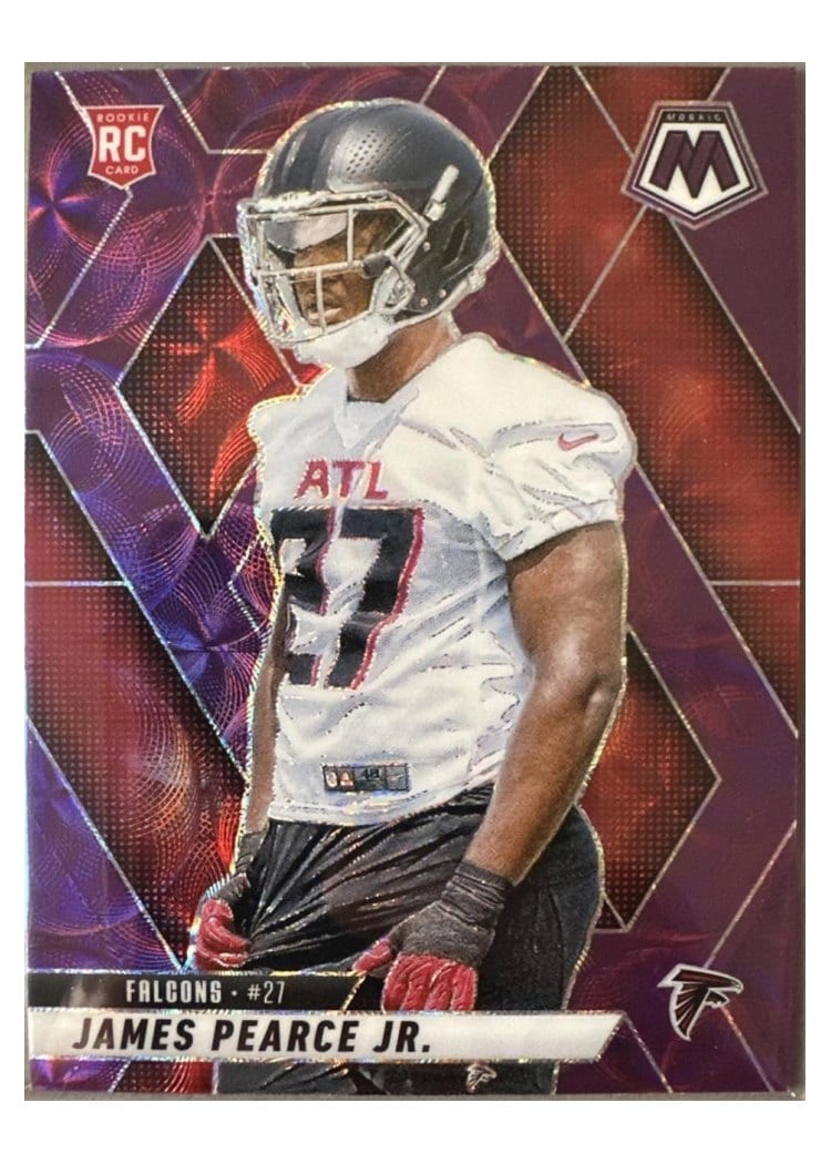 2025 Panini Mosaic Base Set James Pearce Jr. #357 card