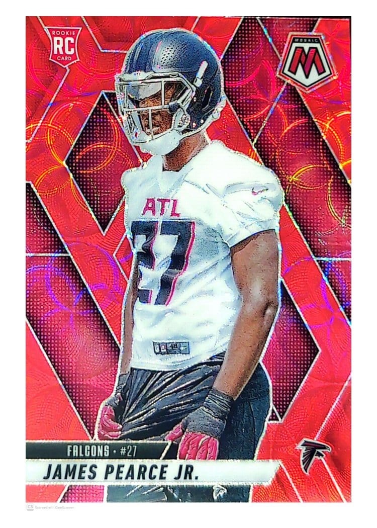 2025 Panini Mosaic Base Set James Pearce Jr. #357 card
