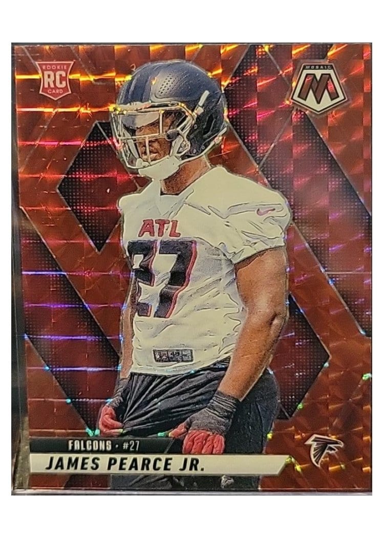 2025 Panini Mosaic Base Set James Pearce Jr. #357 card