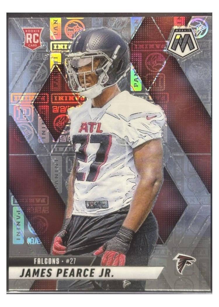 2025 Panini Mosaic Base Set James Pearce Jr. #357 card