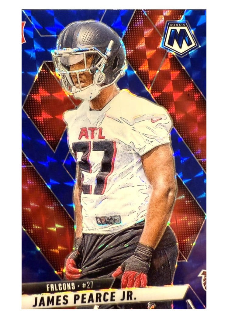 2025 Panini Mosaic Base Set James Pearce Jr. #357 card