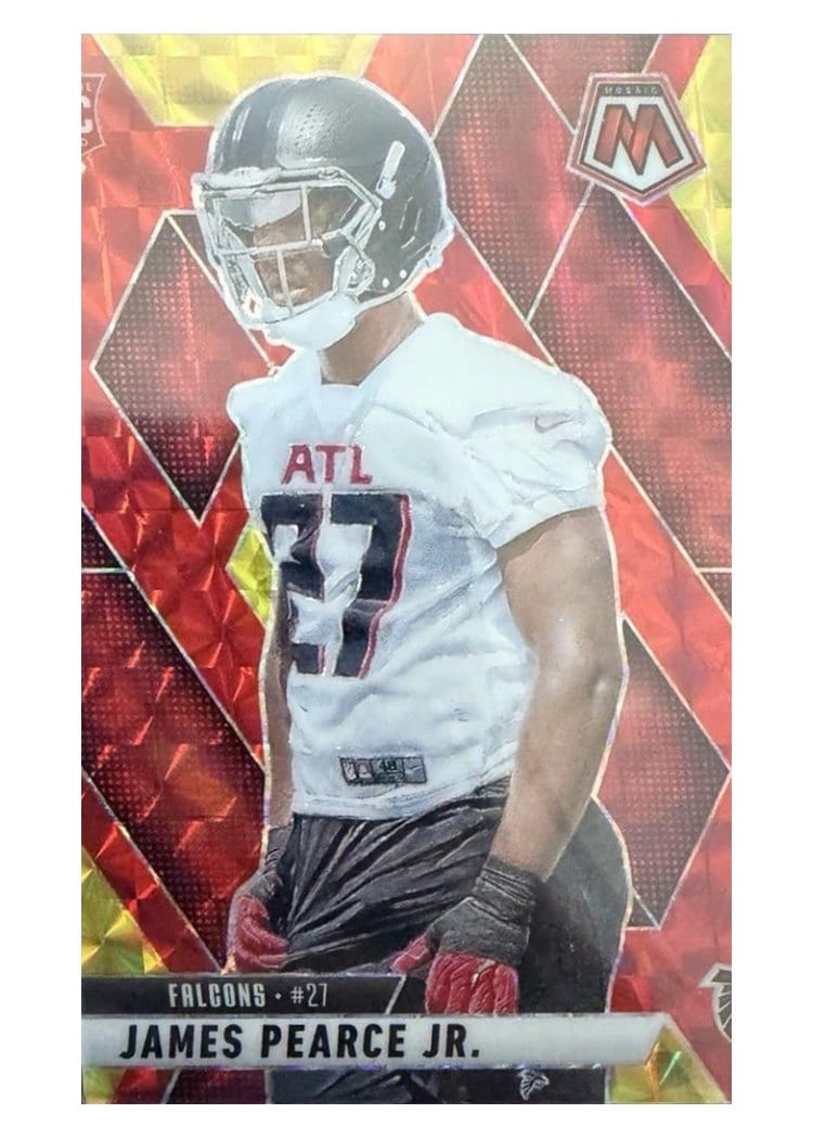 2025 Panini Mosaic Base Set James Pearce Jr. #357 card