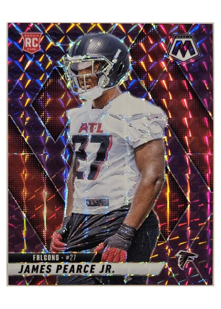 2025 Panini Mosaic Base Set James Pearce Jr. #357 card