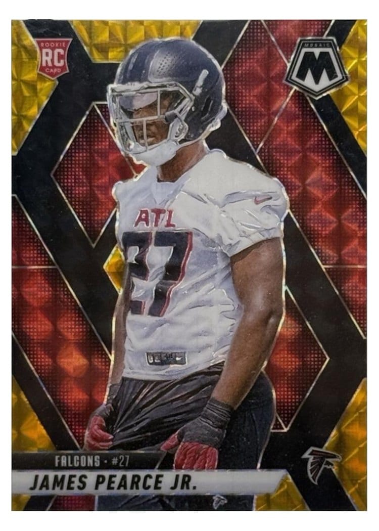 2025 Panini Mosaic Base Set James Pearce Jr. #357 card