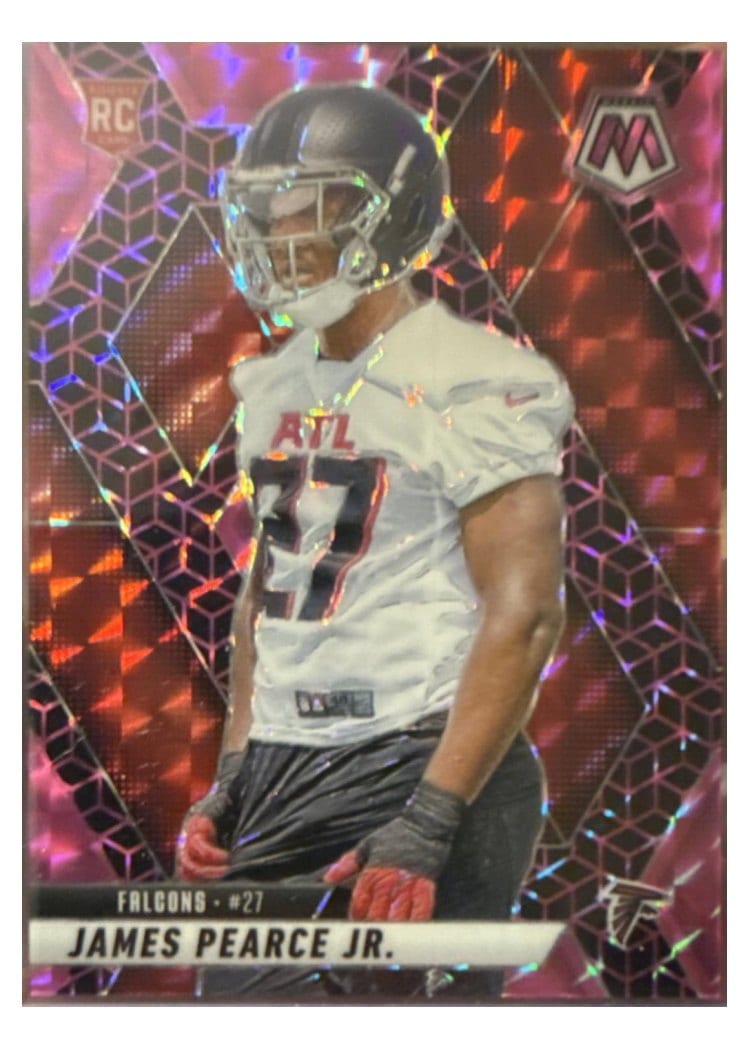 2025 Panini Mosaic Base Set James Pearce Jr. #357 card