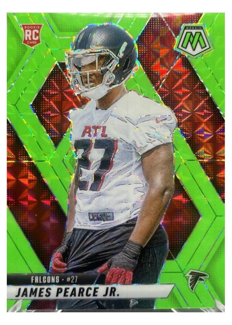 2025 Panini Mosaic Base Set James Pearce Jr. #357 card