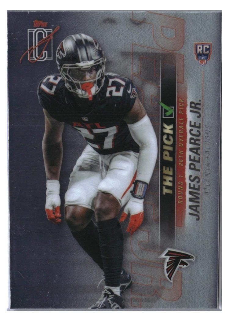 2025 Topps Signature Class The Pick James Pearce Jr. #TP-2 card