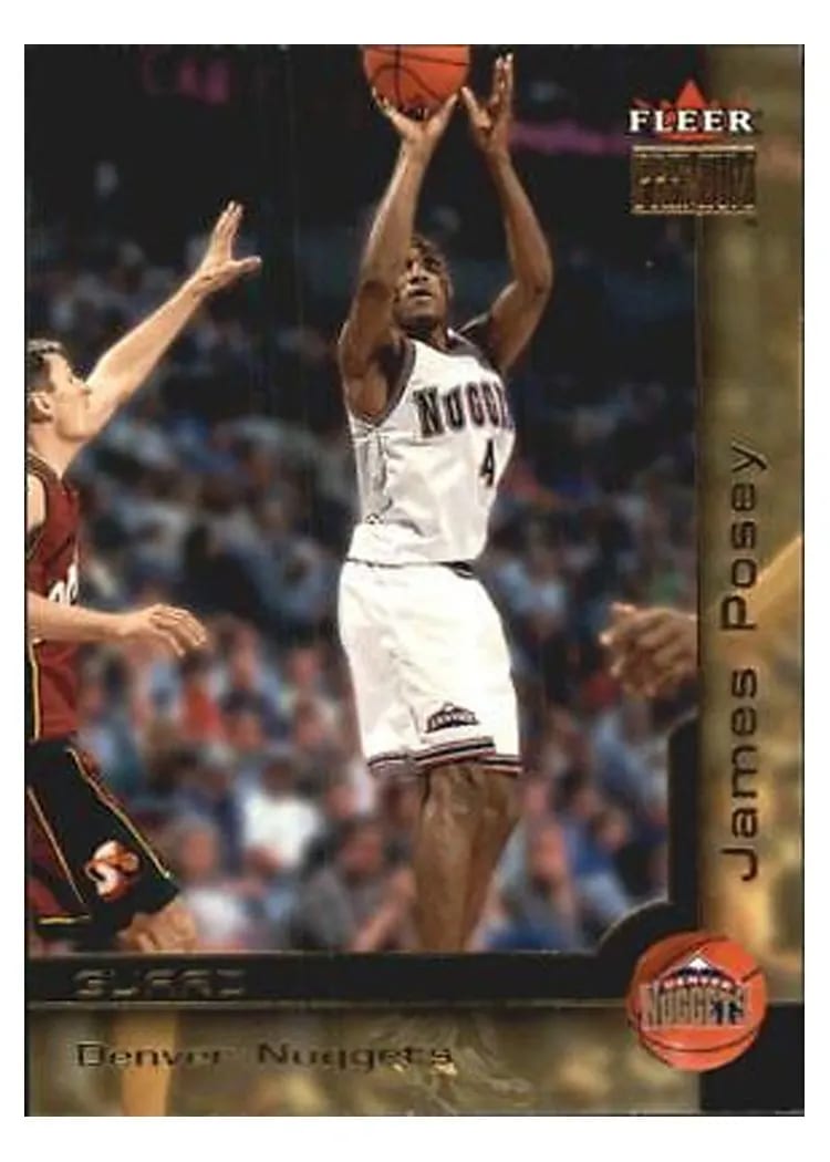 2000 Fleer Premium james posey #36 card