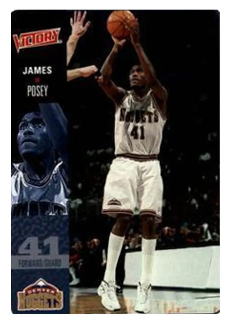 2000 Upper Deck Victory James Posey #53 card
