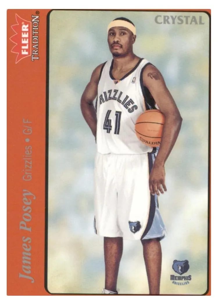 2004 Fleer James Posey #19 card